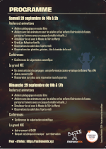 programme du festival astronomix 2024